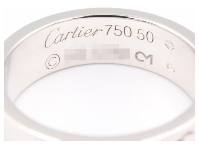 Anello Love Cartier in oro bianco 18K Argento - vista 3
