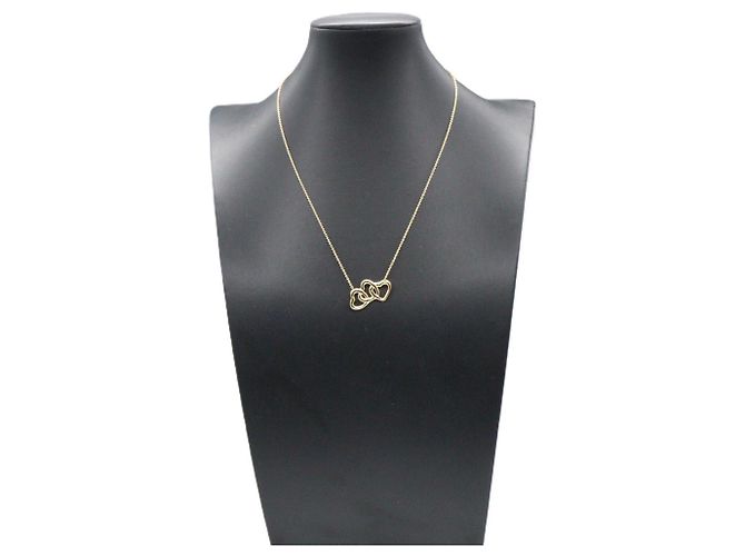 Collana Triplo Cuore Tiffany & Co. D'oro - vista 5