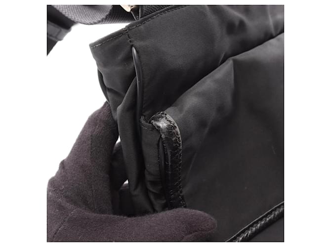 Saffiano Borsa a Spalla/Handbag Prada VIAGGIO Nero - vista 8