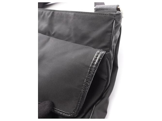 Saffiano Borsa a Spalla/Handbag Prada VIAGGIO Nero - vista 9