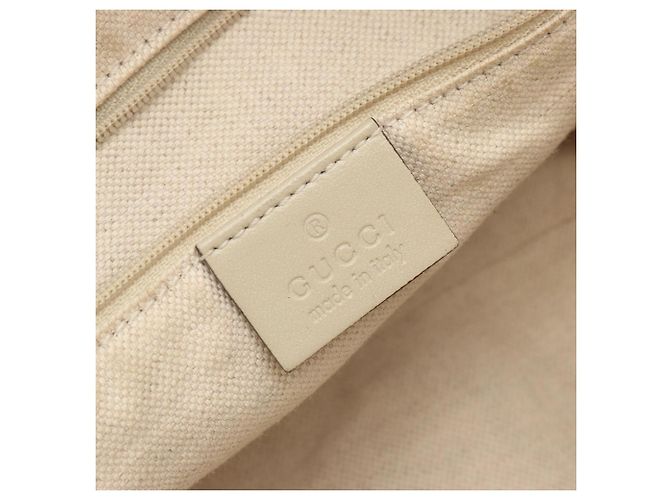 Borsa a mano 2 in 1 Gucci Sukey GG Canvas Beige Crudo - vista 4