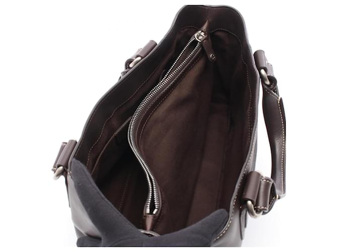 Céline Borsa a mano Celine Boogie Bag Marrone - vista 3