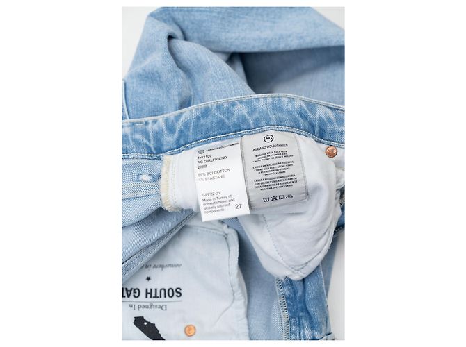 Vaqueros Adriano Goldschmied de algodón azul Talla 27 - vista 4