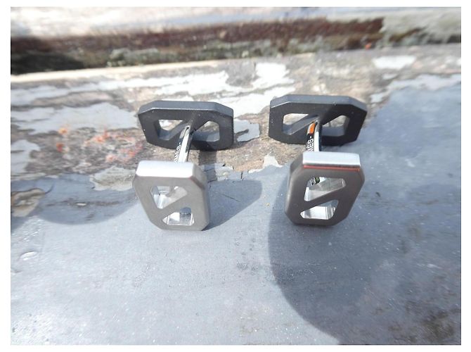 new Hermès cufflinks with box, model Play with its box Silver hardware - view 8