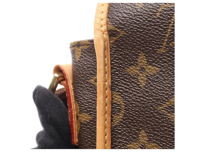 Borsa a Spalla Bosphore PM Louis Vuitton Marrone - vista 7