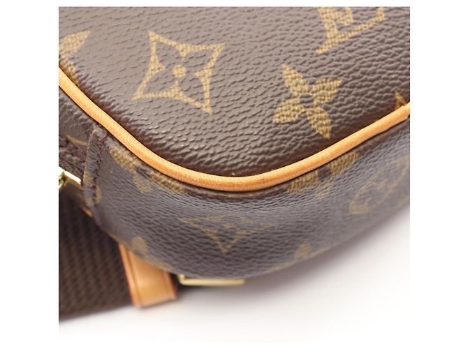 Borsa a vita Pochette Gange Louis Vuitton Marrone - vista 6
