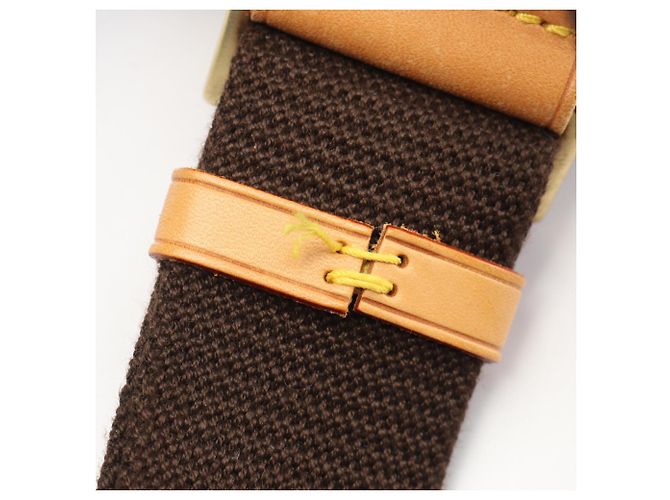 Borsa a vita Pochette Gange Louis Vuitton Marrone - vista 9