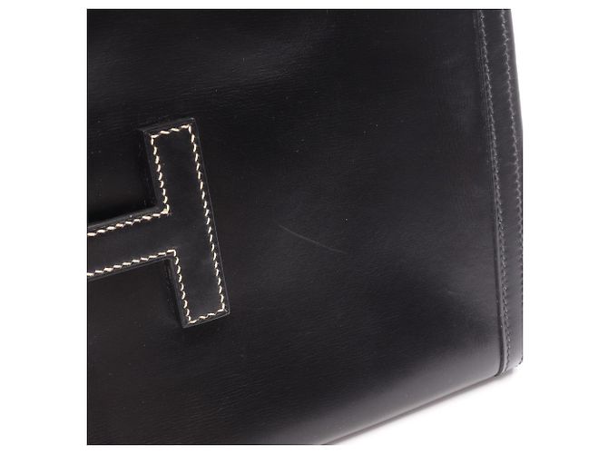 Borsa a Clutch Hermès Jige PM Nero - vista 10