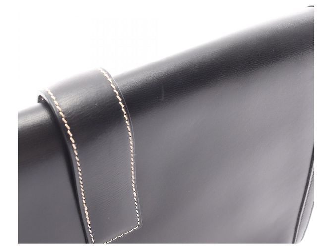 Borsa a Clutch Hermès Jige PM Nero - vista 7