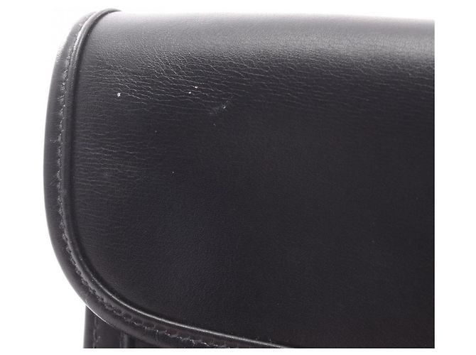 Borsa a Clutch Hermès Jige PM Nero - vista 9