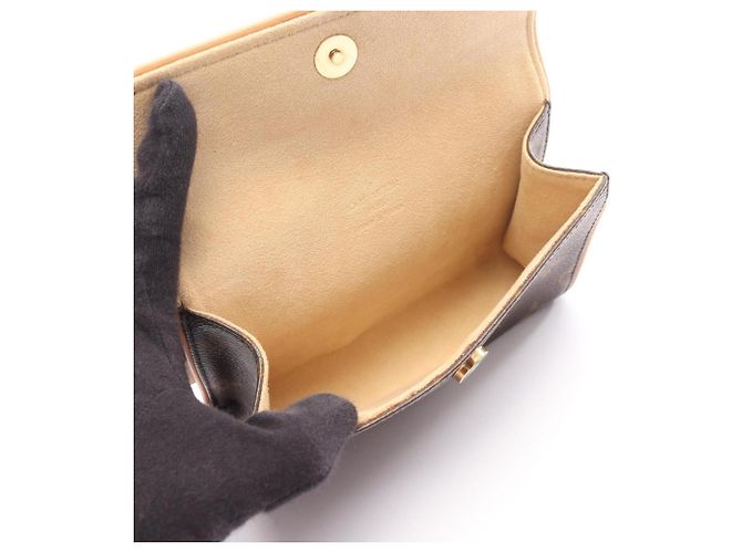 Pochette Florentine di Louis Vuitton Marsupio Marrone Monogramma - vista 3