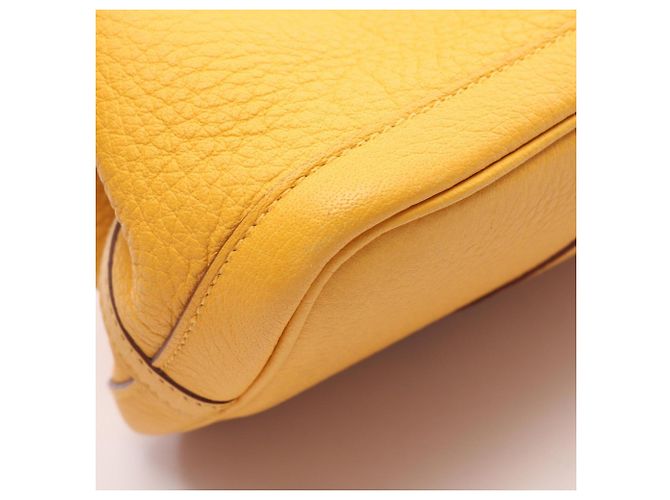 Borsa Tote TPM Garden Party di Hermès Giallo - vista 6