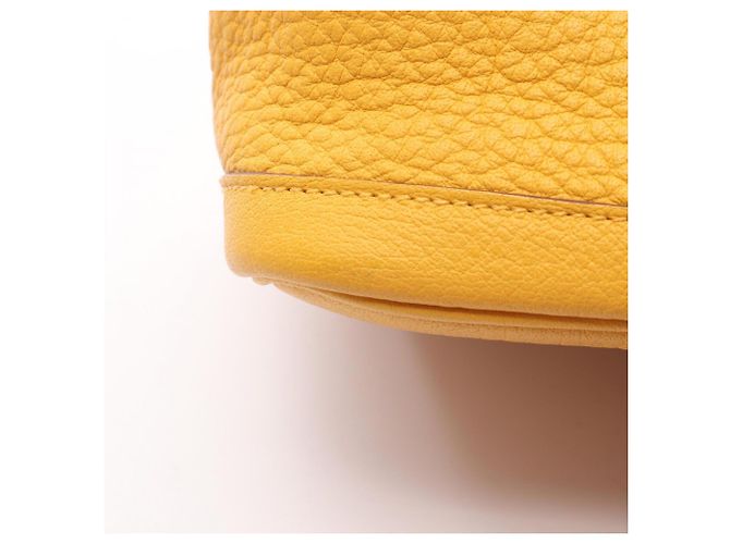 Borsa Tote TPM Garden Party di Hermès Giallo - vista 7