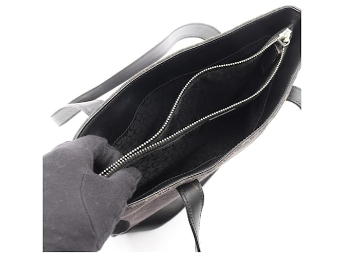 Céline Borsa tote Celine C Macadam Nero - vista 3