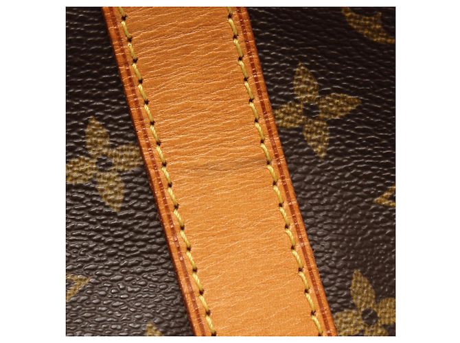 Borsa Boston Keepall Bandoulière 60 Louis Vuitton Marrone Monogramma - vista 6
