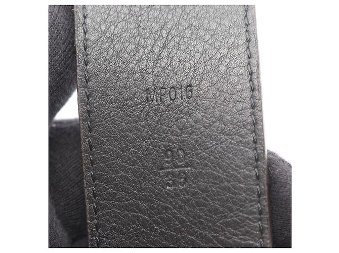 Louis Vuitton x Supreme LV Initial Leather Belt Brown Black Golden - view 5
