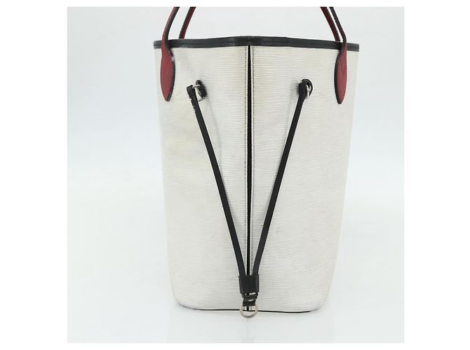 LOUIS VUITTON Borsa Tote Epi Neverfull MM Giallo Pistacchio M40956 LV Auth bs34736 Bianco - vista 5