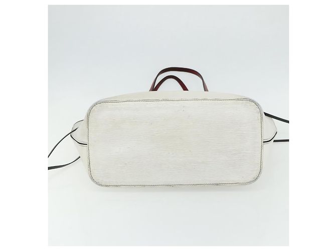 LOUIS VUITTON Borsa Tote Epi Neverfull MM Giallo Pistacchio M40956 LV Auth bs34736 Bianco - vista 9