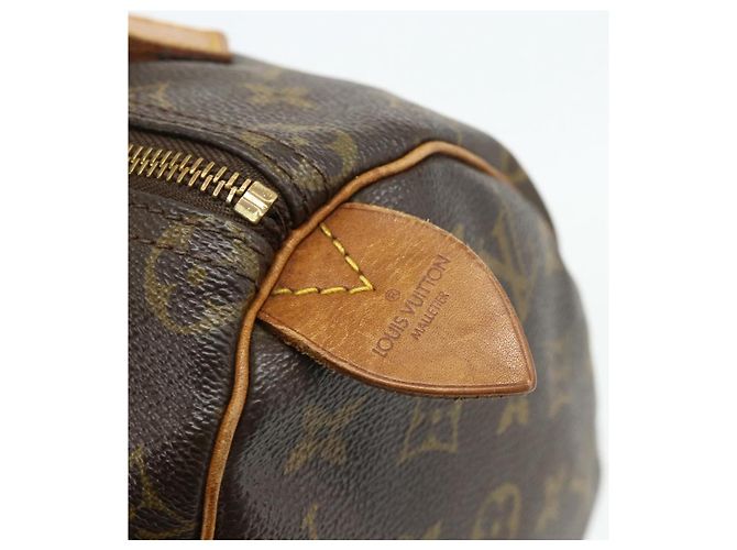 LOUIS VUITTON Borsa a Mano Monogram Speedy 25 M41528 LV Auth 177422 Monogramma - vista 14