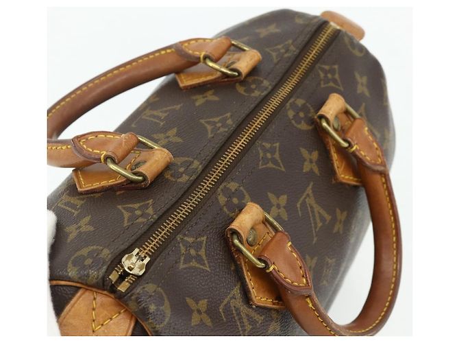 LOUIS VUITTON Borsa a Mano Monogram Speedy 25 M41528 LV Auth 177422 Monogramma - vista 6