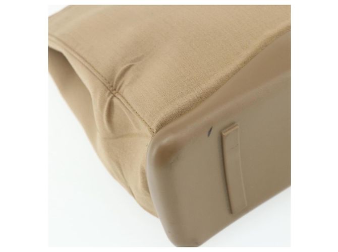 Borsa a Spalla PRADA Nylon Beige Argento Autentica 176689 - vista 13