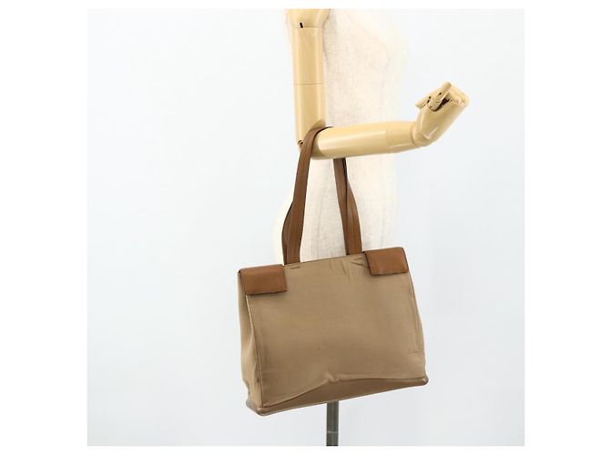 Borsa a Spalla PRADA Nylon Beige Argento Autentica 176689 - vista 22