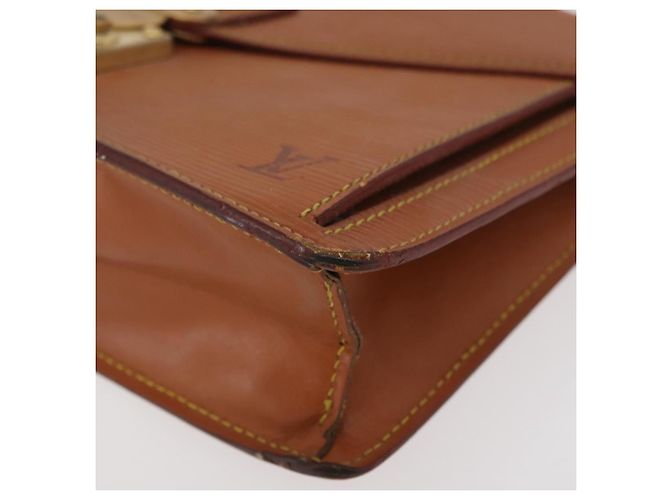 LOUIS VUITTON Borsa a Mano Dragonne Epi Serie Zipangu Oro M52618 LV Auth 176878 - vista 10