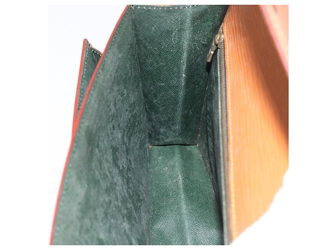 LOUIS VUITTON Borsa a Mano Dragonne Epi Serie Zipangu Oro M52618 LV Auth 176878 - vista 18