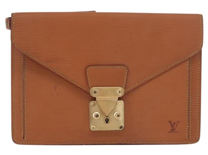 LOUIS VUITTON Borsa a Mano Dragonne Epi Serie Zipangu Oro M52618 LV Auth 176878 - vista 2