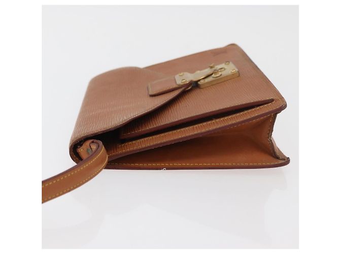 LOUIS VUITTON Borsa a Mano Dragonne Epi Serie Zipangu Oro M52618 LV Auth 176878 - vista 5