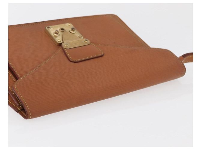 LOUIS VUITTON Borsa a Mano Dragonne Epi Serie Zipangu Oro M52618 LV Auth 176878 - vista 6