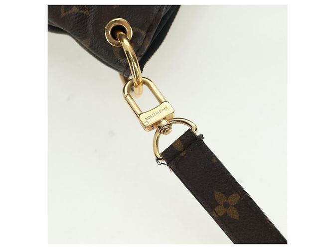 LOUIS VUITTON Borsa a Mano Monogram Pallas MM 2way Nera M42756 LV Auth 176310SAV Nero Monogramma - vista 11