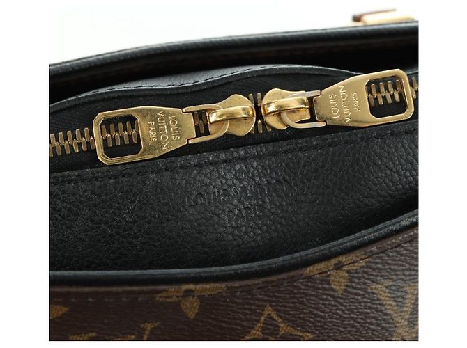 LOUIS VUITTON Borsa a Mano Monogram Pallas MM 2way Nera M42756 LV Auth 176310SAV Nero Monogramma - vista 20