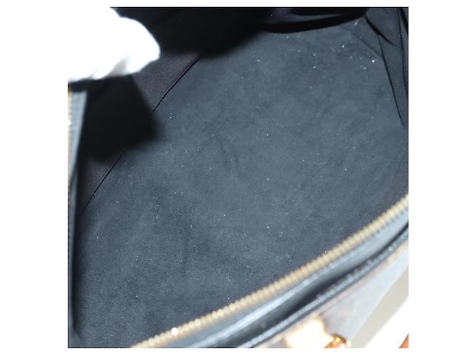 LOUIS VUITTON Borsa a Mano Monogram Pallas MM 2way Nera M42756 LV Auth 176310SAV Nero Monogramma - vista 22