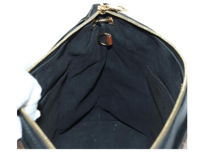 LOUIS VUITTON Borsa a Mano Monogram Pallas MM 2way Nera M42756 LV Auth 176310SAV Nero Monogramma - vista 23