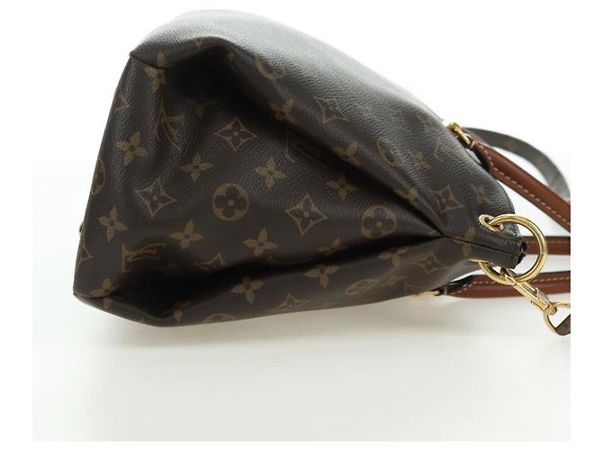 LOUIS VUITTON Borsa a Mano Monogram Pallas MM 2way Nera M42756 LV Auth 176310SAV Nero Monogramma - vista 5