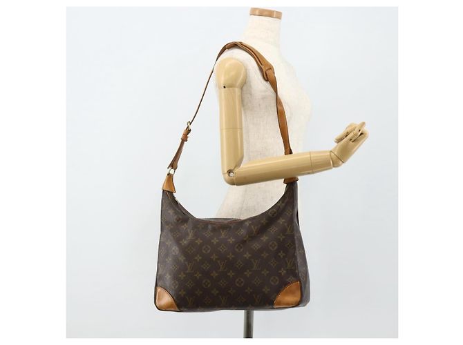 LOUIS VUITTON Borsa a Spalla Monogram Boulogne 35 M51260 LV Auth ka4056 Monogramma - vista 24