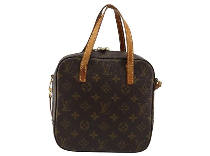 LOUIS VUITTON Borsa a Mano Monogram Spontini M47500 LV Auth bs34501 Monogramma - vista 3