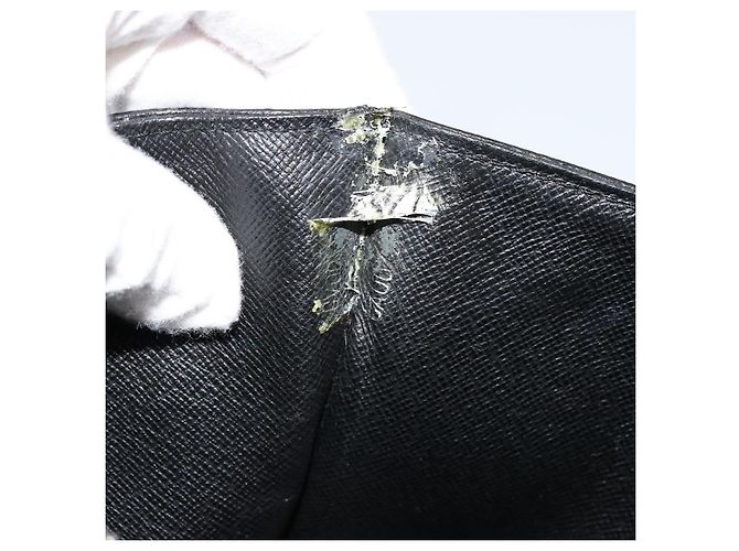 LOUIS VUITTON Clutch Taiga Selenga Ardoise M30782 LV Auth bs34703 Grigio - vista 22