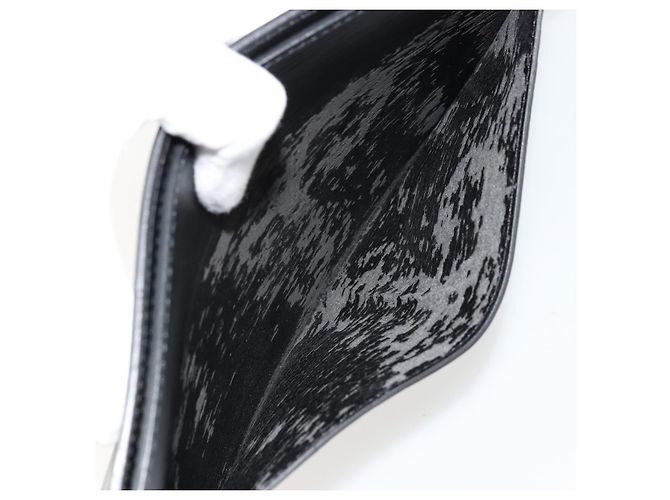 LOUIS VUITTON Pochette Uomo Epi Borsa a Mano Nera M52522 LV Auth ep14051 Nero - vista 11