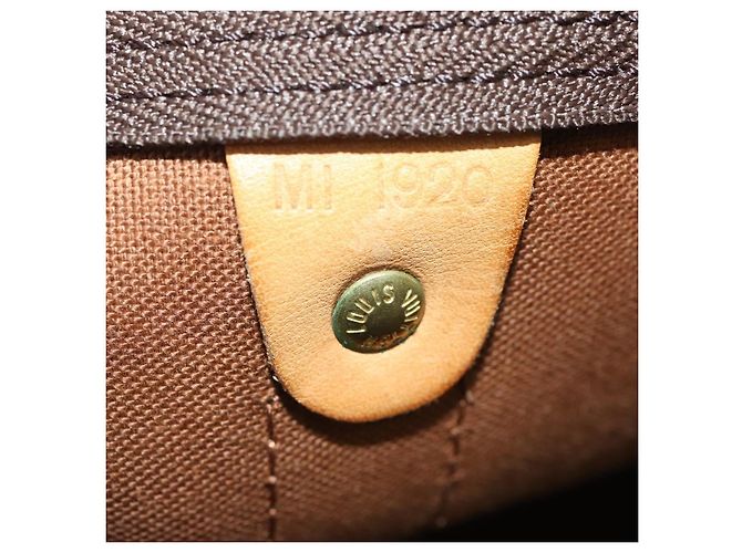 LOUIS VUITTON Borsa Boston Monogram Keepall 60 M41422 LV Auth BSZ530 Monogramma - vista 20