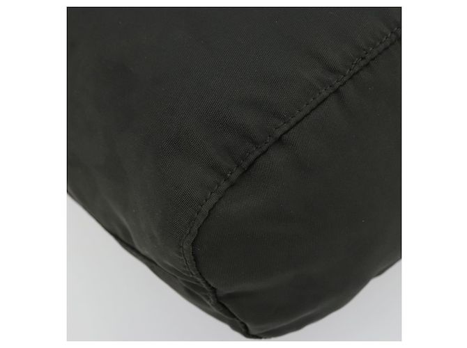 PRADA Zugbeutel aus Nylon Khaki Silber authentisch bs34644 - Ansicht 11