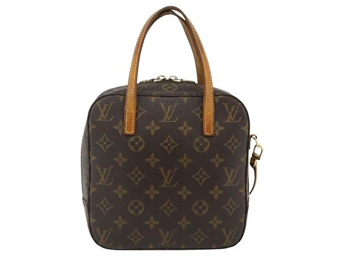 LOUIS VUITTON Borsa a Mano Monogram Spontini M47500 LV Auth bs34614 Monogramma - vista 2