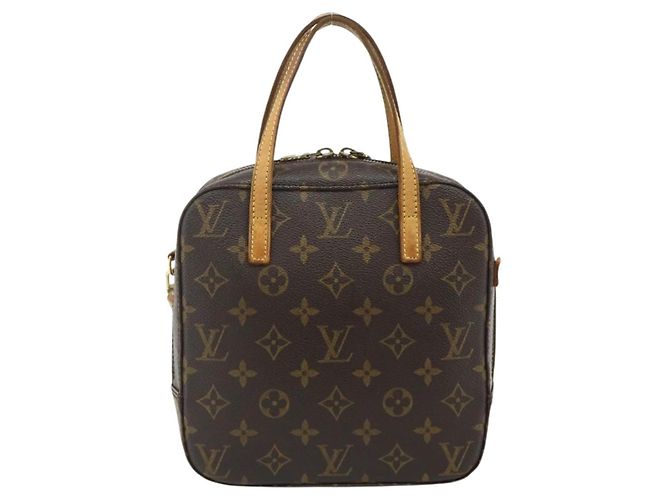 LOUIS VUITTON Borsa a Mano Monogram Spontini M47500 LV Auth bs34614 Monogramma - vista 3