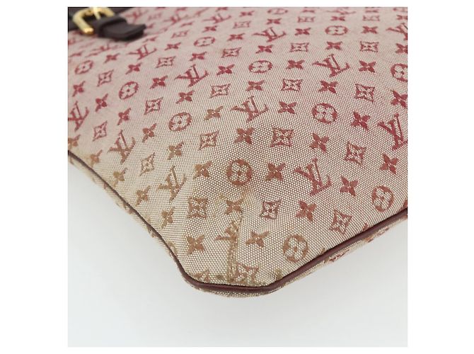 LOUIS VUITTON Borsa Mini Franoise Monogram 2way Ciliegia Rossa M92210 LV Auth ka4102 Rosso - vista 13