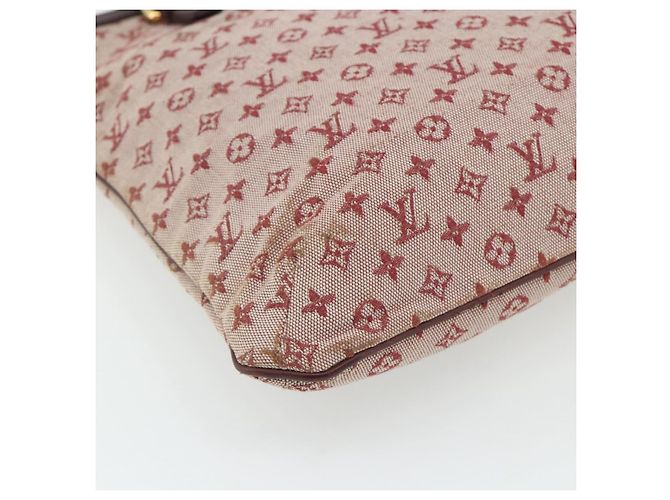 LOUIS VUITTON Borsa Mini Franoise Monogram 2way Ciliegia Rossa M92210 LV Auth ka4102 Rosso - vista 15