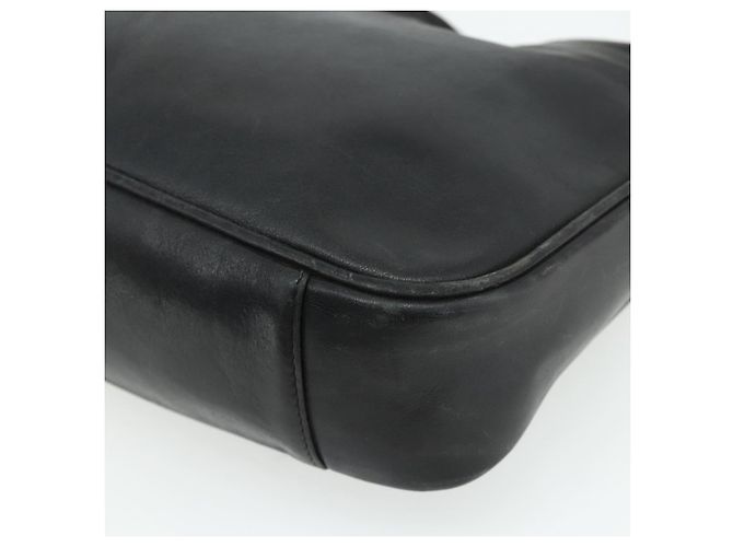 Borsa a Spalla in Pelle Gucci Bamboo 2way Nera Oro Auth bs34729 Nero D'oro - vista 14