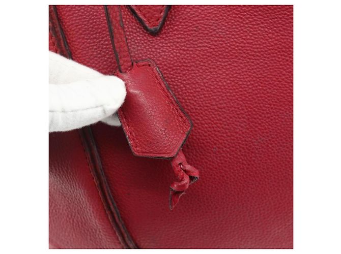LOUIS VUITTON Borsa a Mano Lockit MM in Pelle Fran Boise M94595 LV Auth bs34701 - vista 10