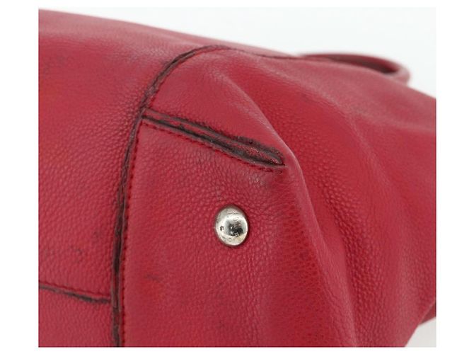LOUIS VUITTON Borsa a Mano Lockit MM in Pelle Fran Boise M94595 LV Auth bs34701 - vista 14