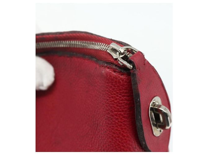 LOUIS VUITTON Borsa a Mano Lockit MM in Pelle Fran Boise M94595 LV Auth bs34701 - vista 17